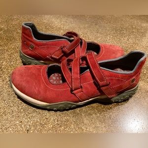 Timberland red shoes